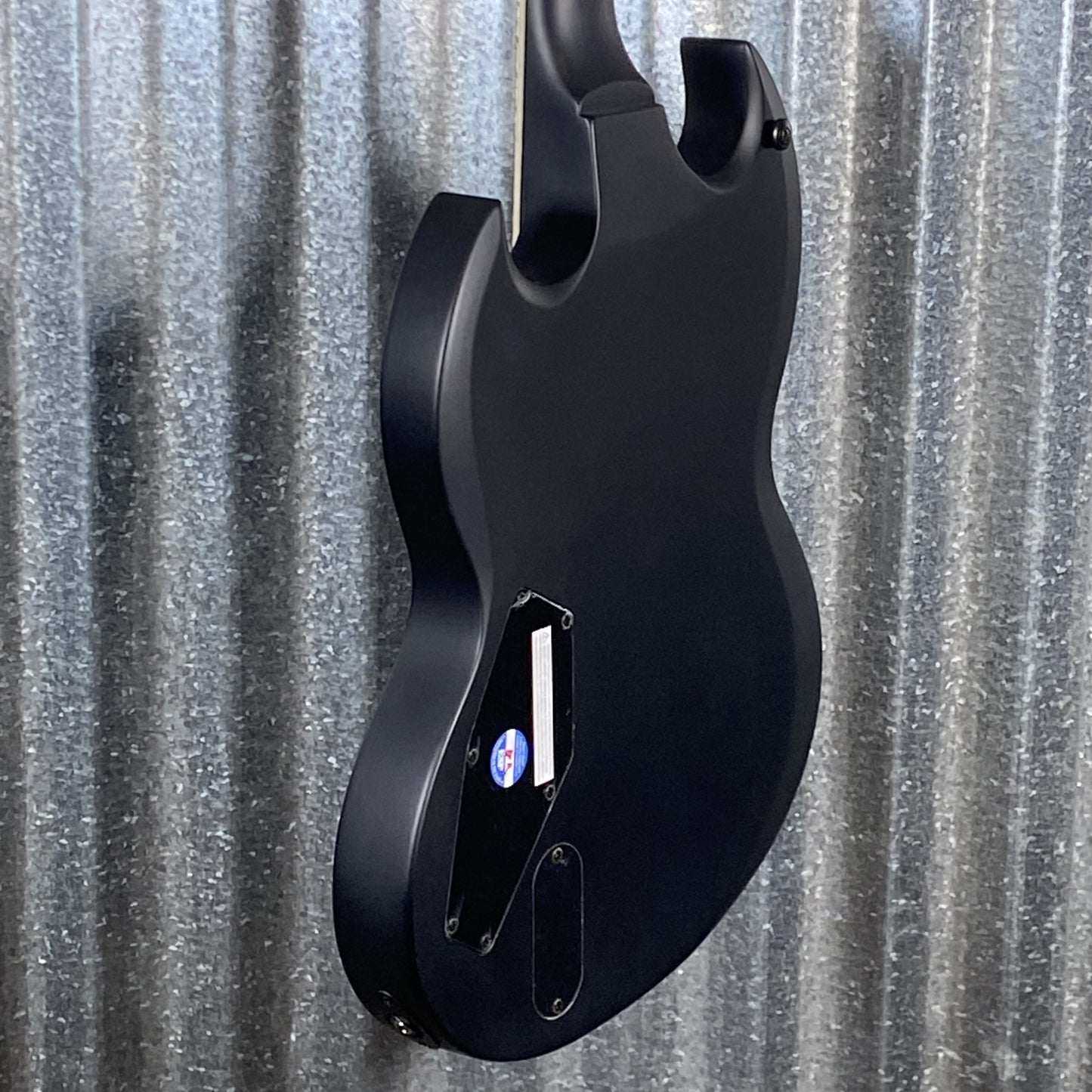 ESP LTD Viper 400 Black Satin Baritone Guitar LVIPER400BBLKS #0946 Used