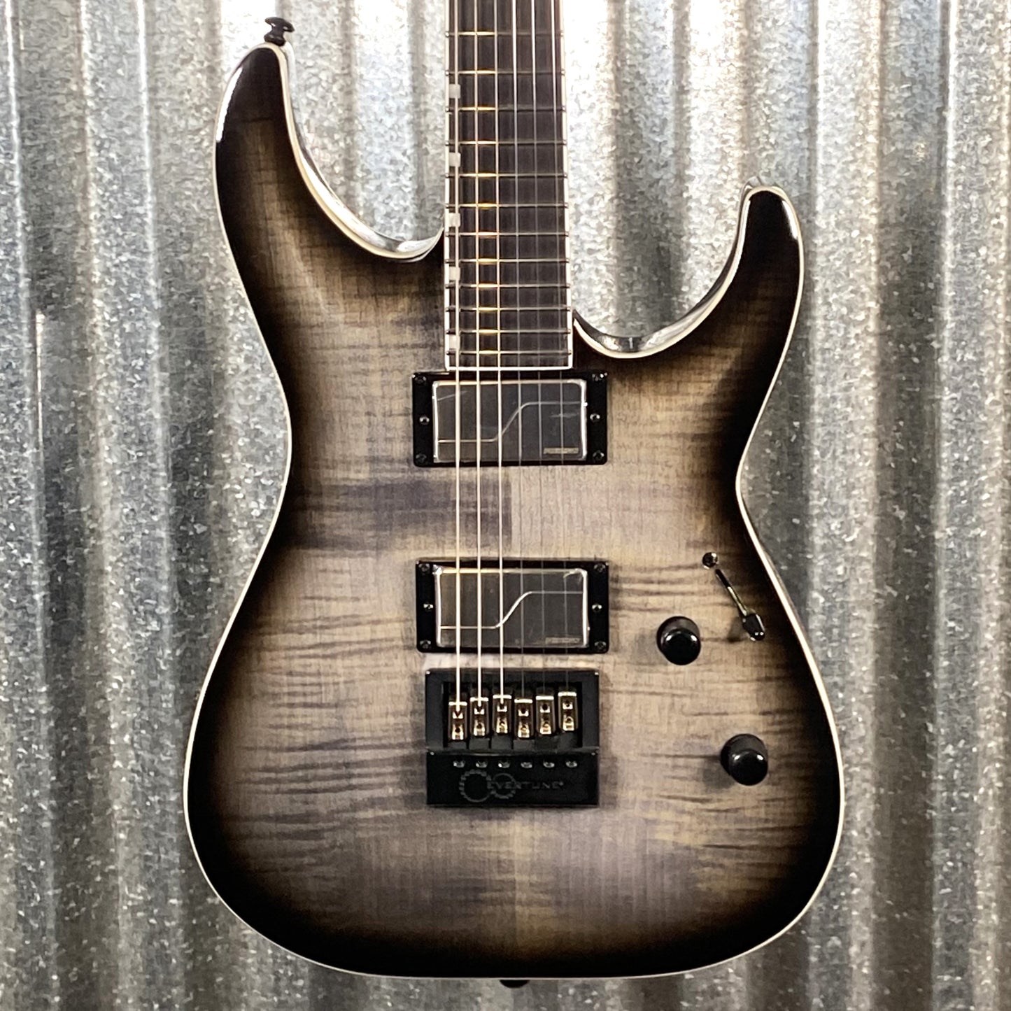 ESP LTD MH-1000 Evertune Charcoal Burst Guitar LMH1000ETFMCHB #2226 Used