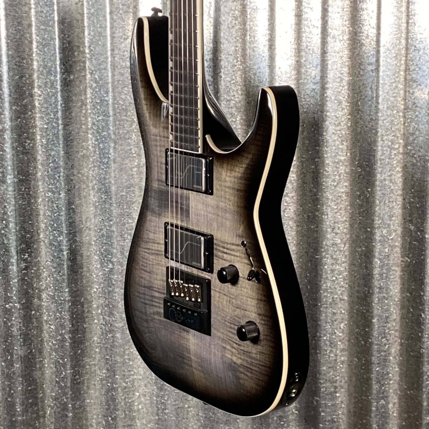 ESP LTD MH-1000 Evertune Charcoal Burst Guitar LMH1000ETFMCHB #2226 Used