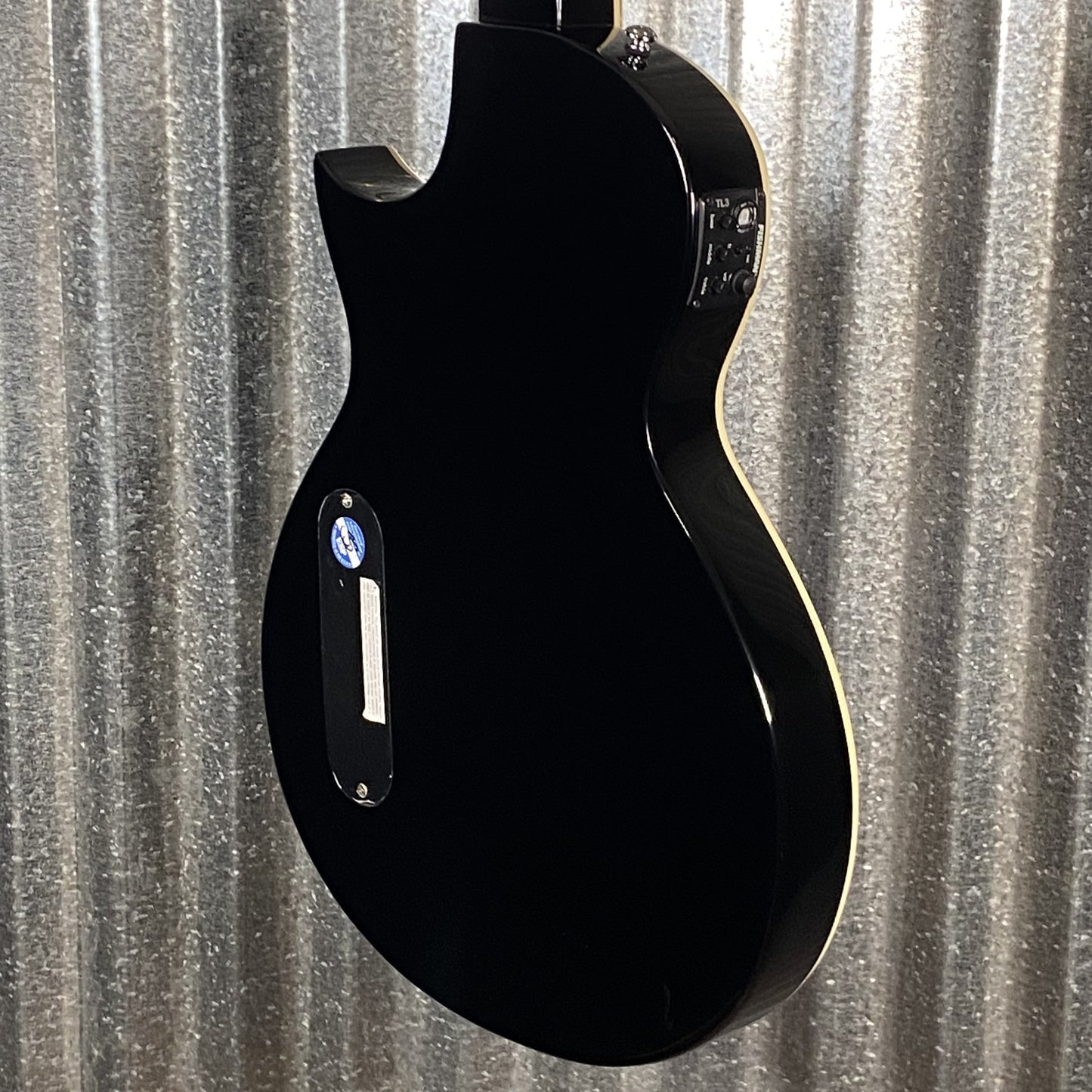 ESP LTD TL-6 Thinline Purple Sparkle Burst Acoustic Electric Guitar LTL6PSPB #0587 Used