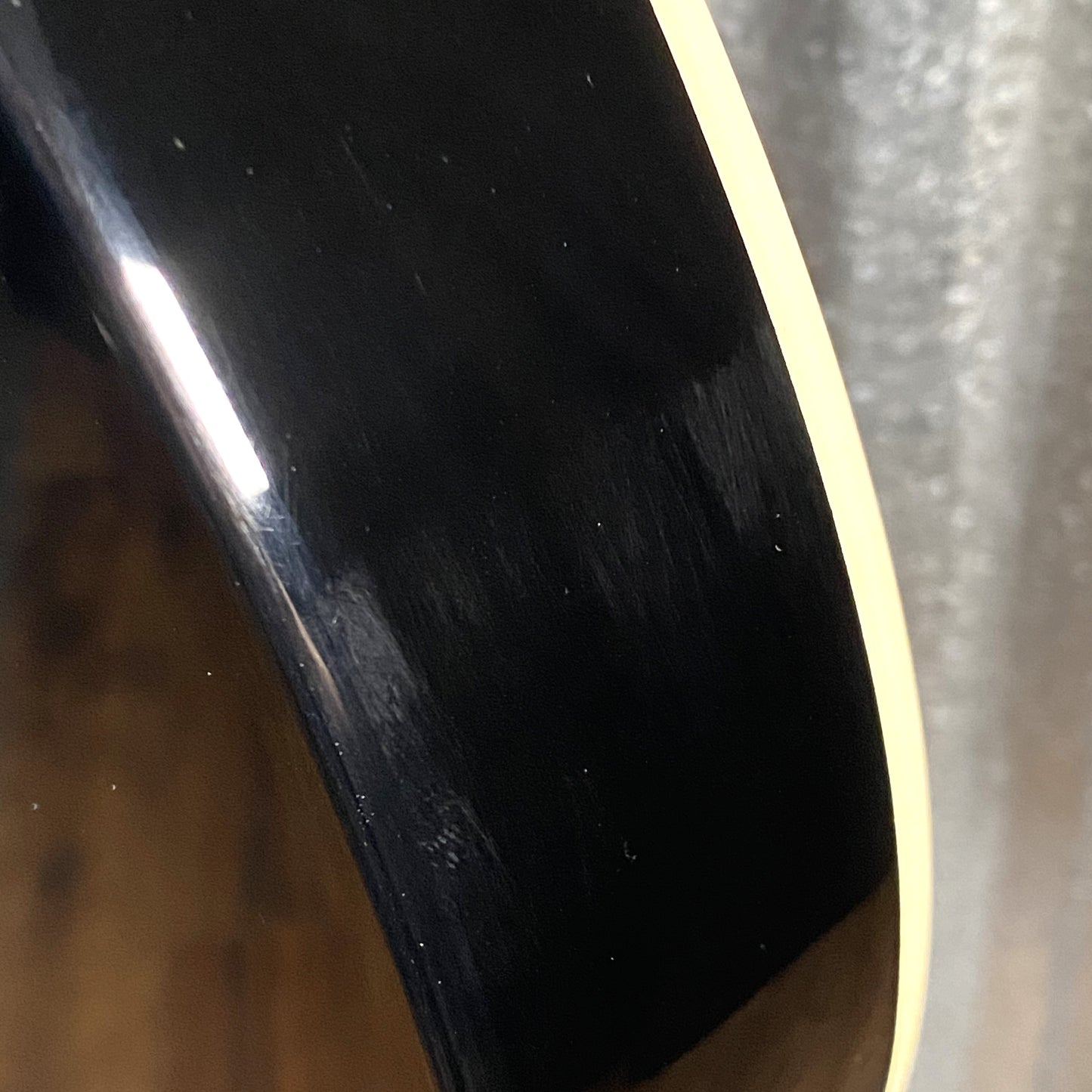 ESP LTD TL-6 Thinline Purple Sparkle Burst Acoustic Electric Guitar LTL6PSPB #0587 Used