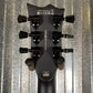ESP LTD EC-FR Black Metal Eclipse Seymour Duncan Floyd Rose Black Satin Guitar LECFRBKMBLKS #0508 Used