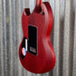 ESP LTD Viper-1000 Evertune See Thru Black Cherry Satin Guitar LVIPER1000ETQMSTBCS #2717 Used