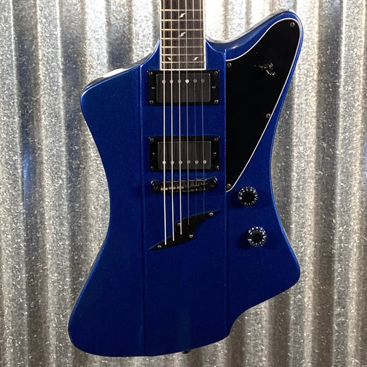 Westcreek Guitars Mirage T Bird Style Dual Humbucker Guitar Blue #0064 Used