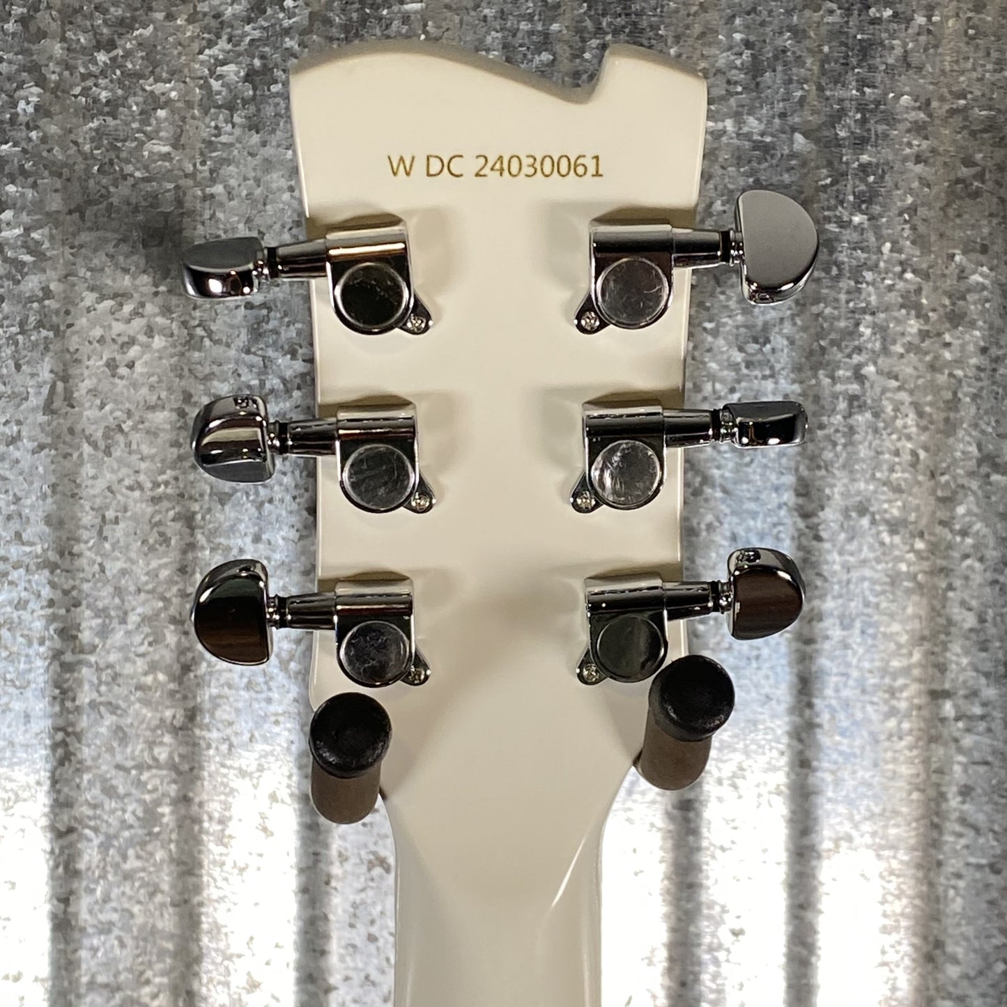 Westcreek Guitars DC LP Jr Style Double Cutaway Vintage White #0061 Used