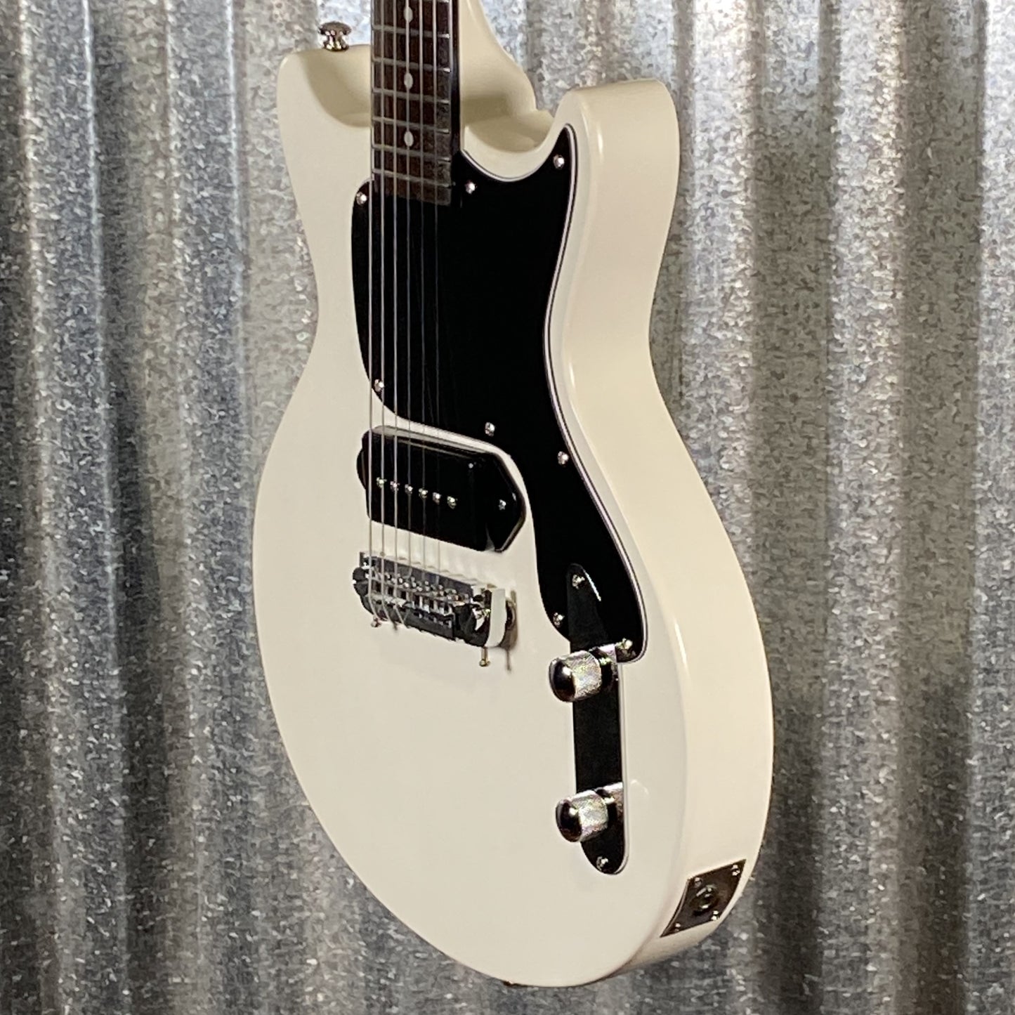Westcreek Guitars DC LP Jr Style Double Cutaway Vintage White #0061 Used