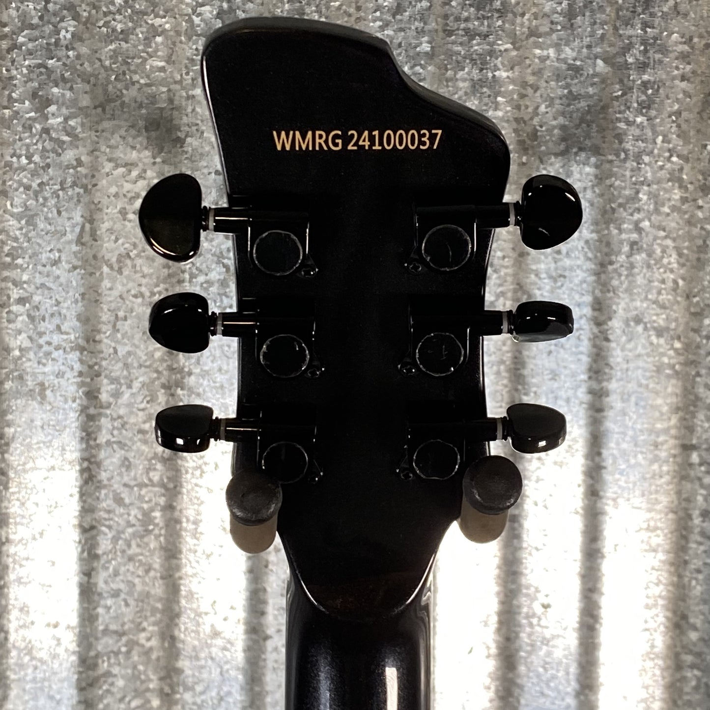 Westcreek Guitars Mirage T Bird Style Dual Humbucker Guitar Black #0037 Used