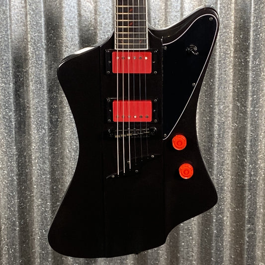 Westcreek Guitars Mirage T Bird Style Dual Humbucker Guitar Black #0037 Used