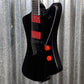 Westcreek Guitars Mirage T Bird Style Dual Humbucker Guitar Black #0037 Used