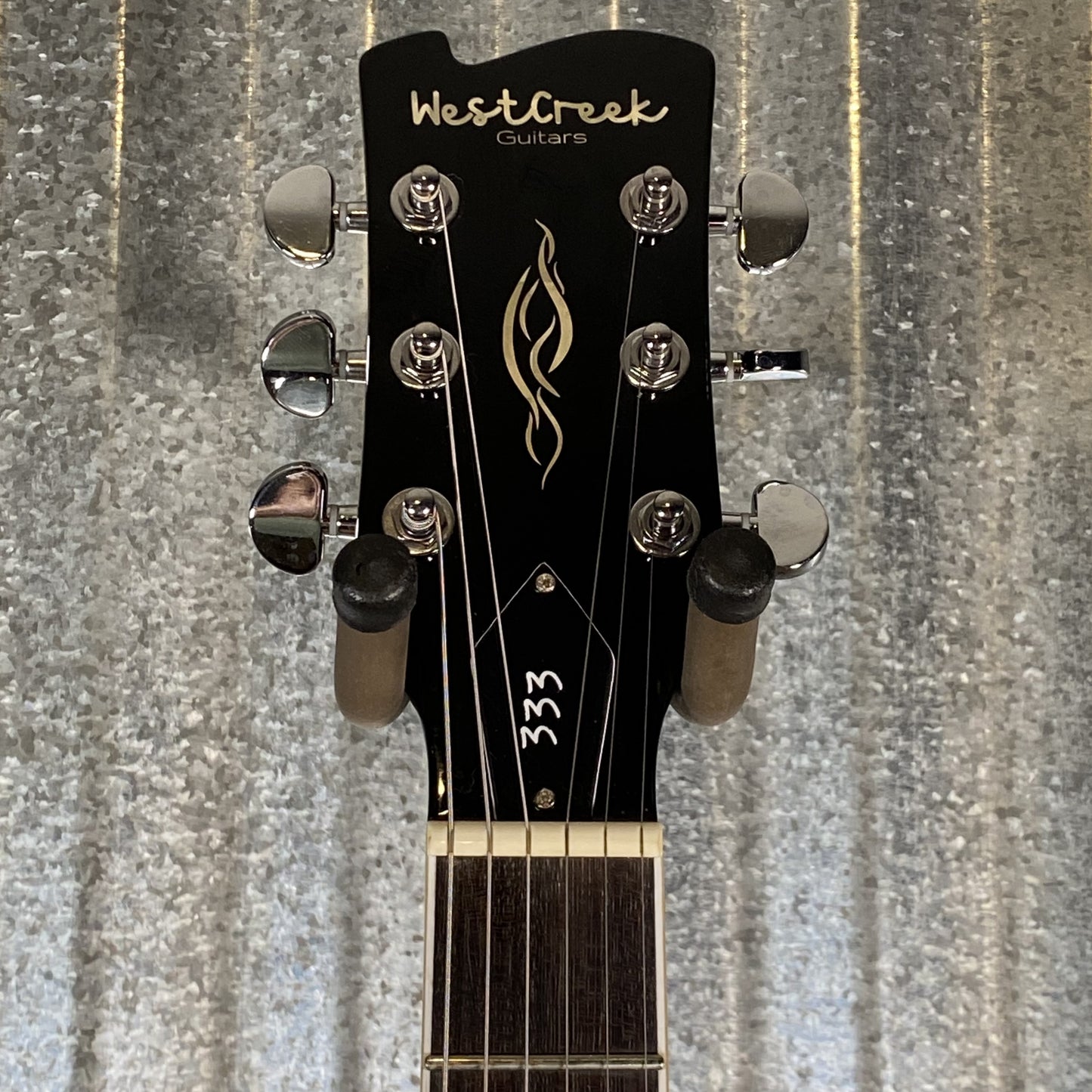 Westcreek Guitars 333 Semi Hollow Body Double Cutaway Red #0267 Used