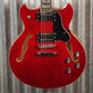 Westcreek Guitars 333 Semi Hollow Body Double Cutaway Red #0267 Used