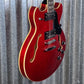 Westcreek Guitars 333 Semi Hollow Body Double Cutaway Red #0267 Used