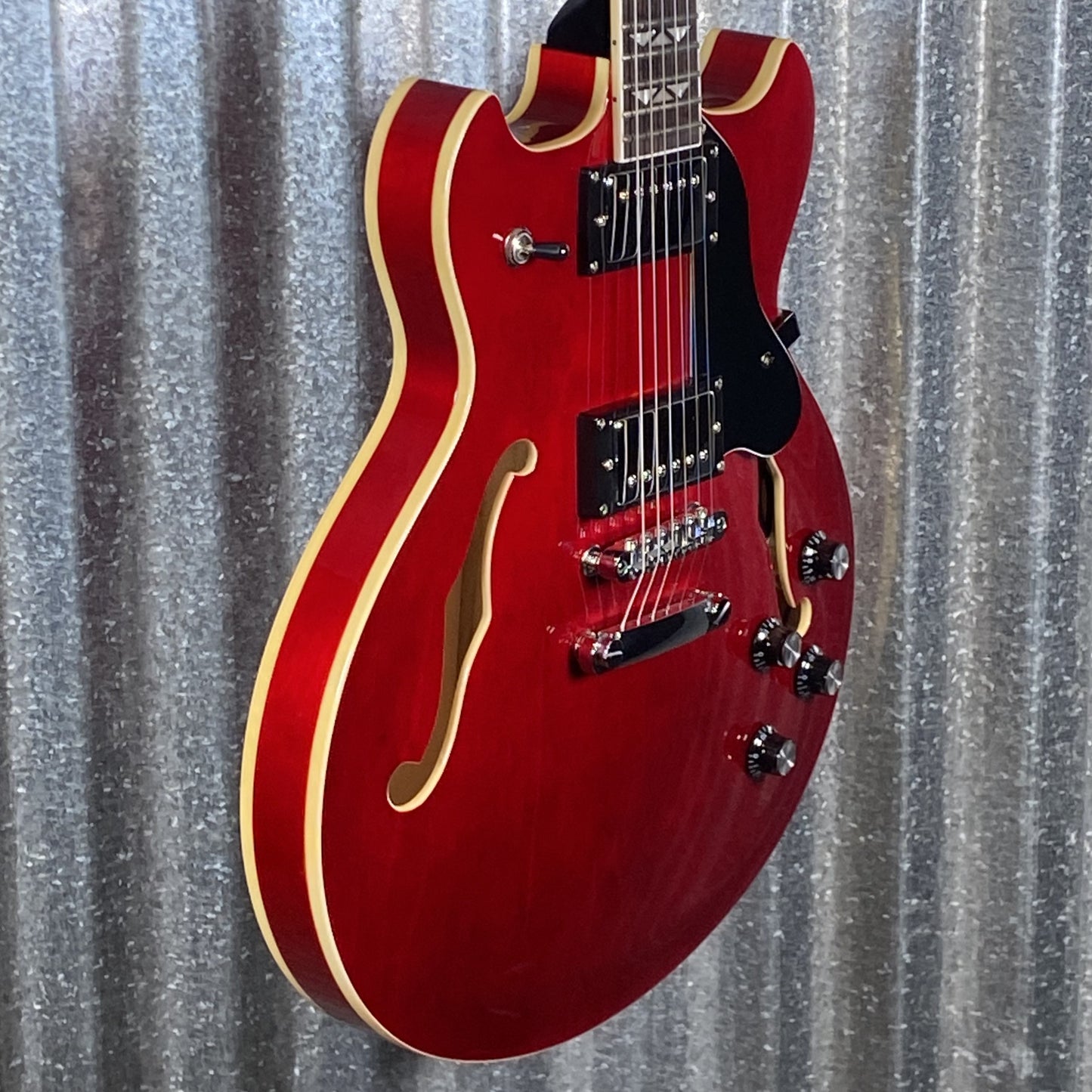 Westcreek Guitars 333 Semi Hollow Body Double Cutaway Red #0267 Used