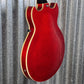 Westcreek Guitars 333 Semi Hollow Body Double Cutaway Red #0267 Used