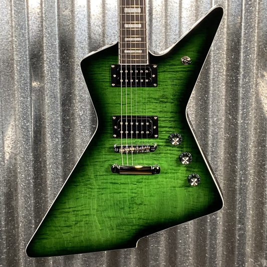 Westcreek Guitars Revenge Explorer Style Transparent Green #0097 Used