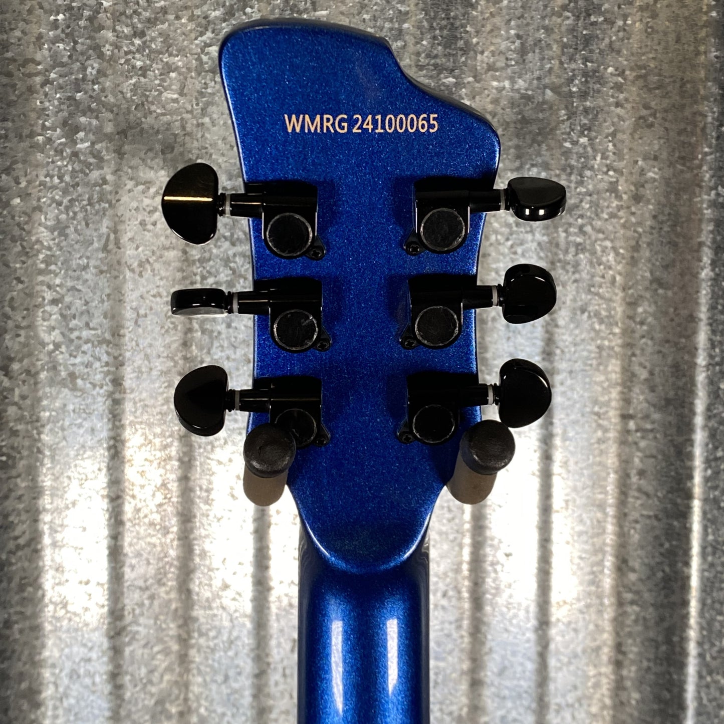 Westcreek Guitars Mirage T Bird Style Dual Humbucker Guitar Blue #0065 Used