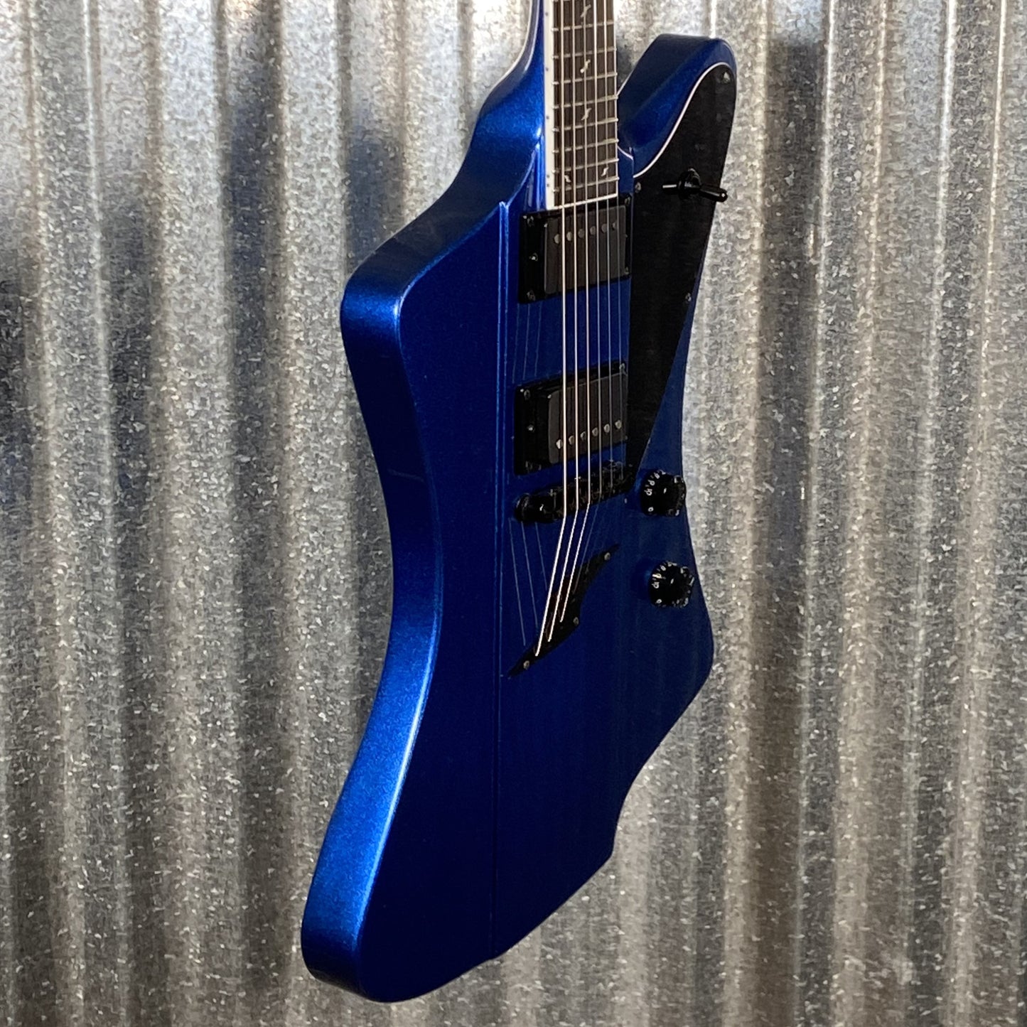 Westcreek Guitars Mirage T Bird Style Dual Humbucker Guitar Blue #0065 Used