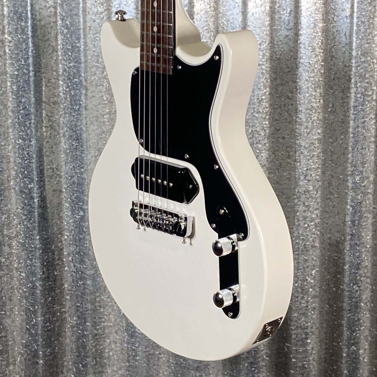 Westcreek Guitars DC LP Jr Style Double Cutaway Vintage White #0081 Used