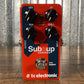 TC Electronic Sub 'N' Up Polyphonic Octave Tone Print Guitar Effect Pedal Used