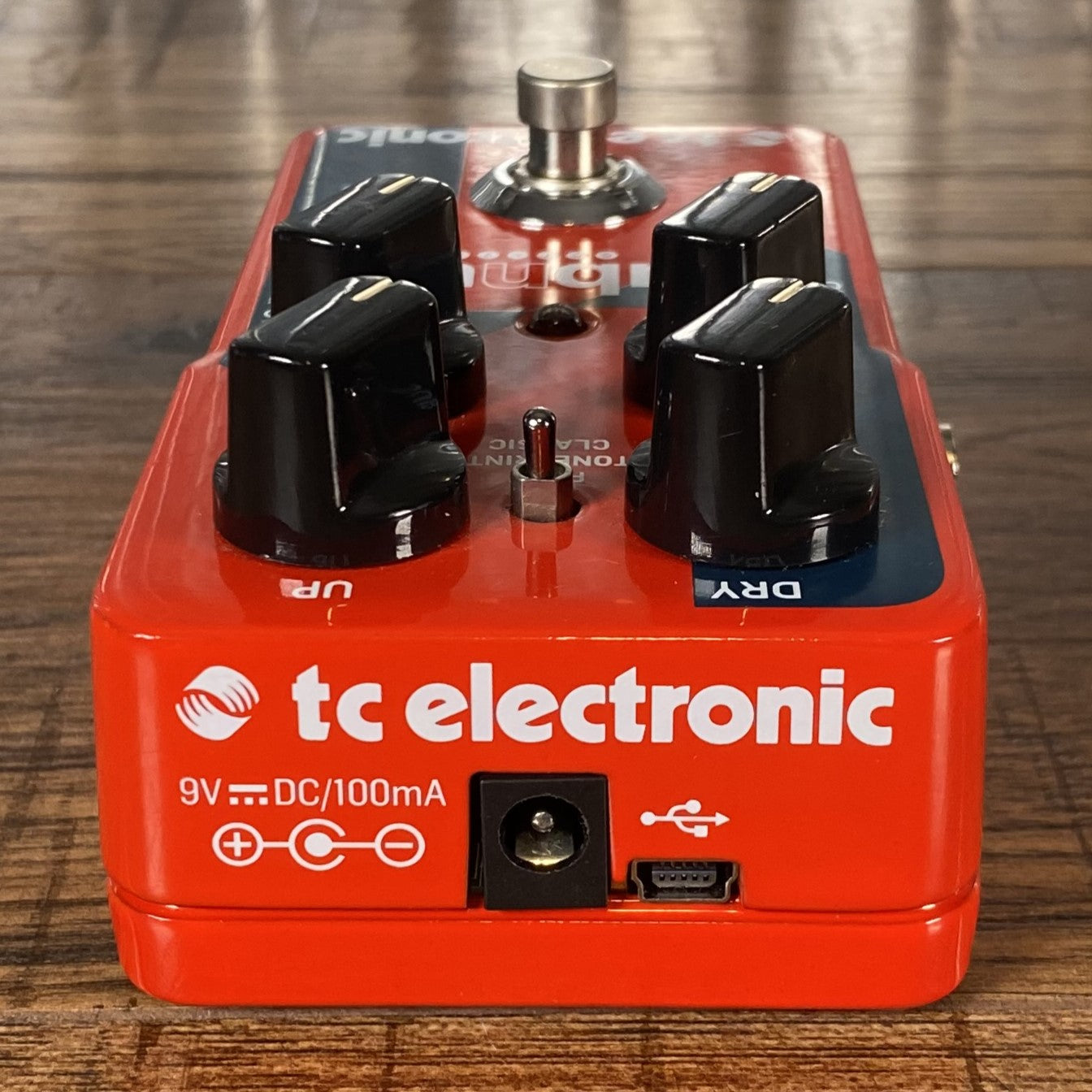 TC Electronic Sub 'N' Up Polyphonic Octave Tone Print Guitar Effect Pedal Used