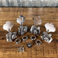 G&L Tribute 4 String Bass Tuning Machine Set Chrome Clover Right Hand Used