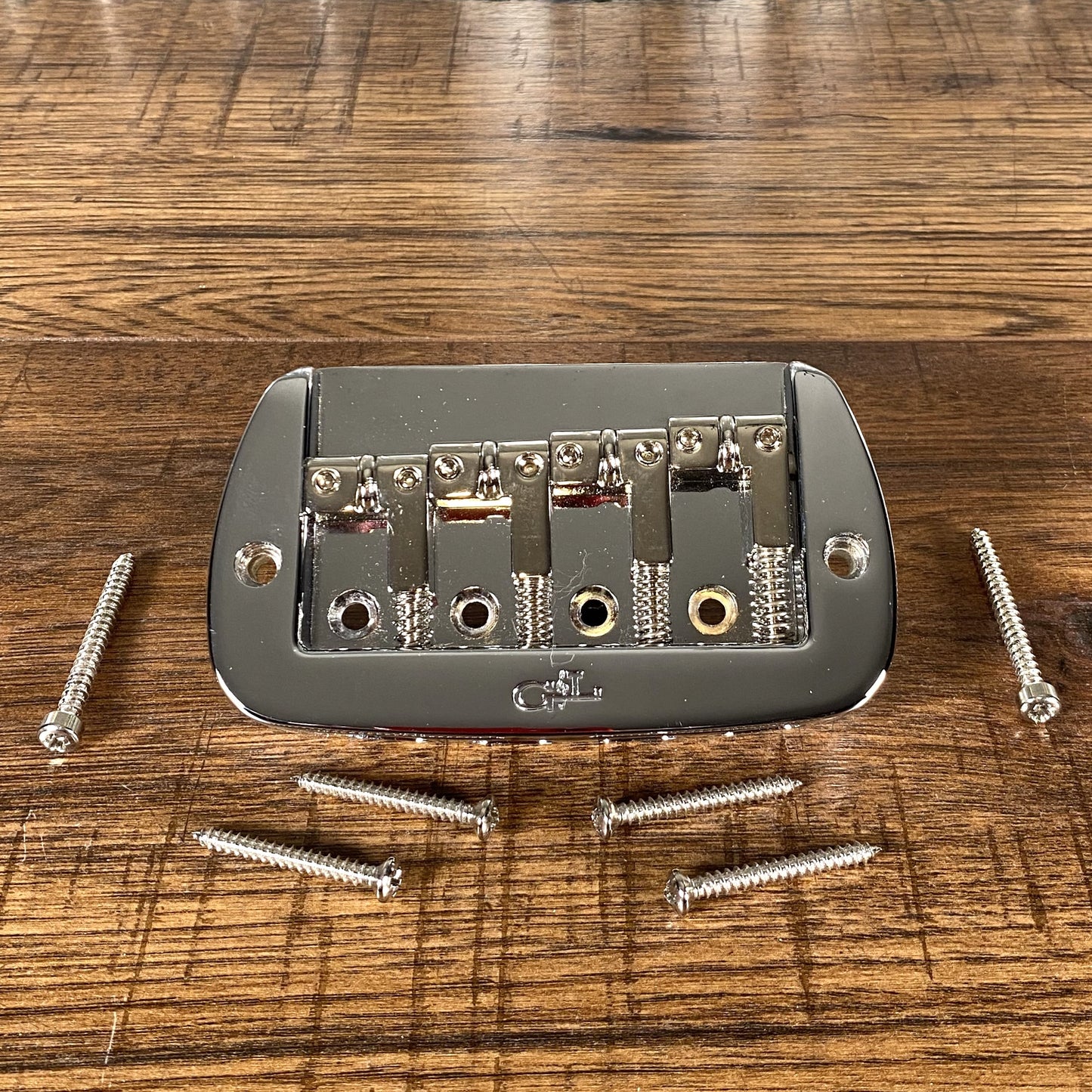 G&L USA Tribute Saddle Lock Bridge Assembly 4 String Bass Used