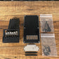 Evertune F Model 6 String Electric Guitar Bridge Kit Used Black with Chrome Saddles Used