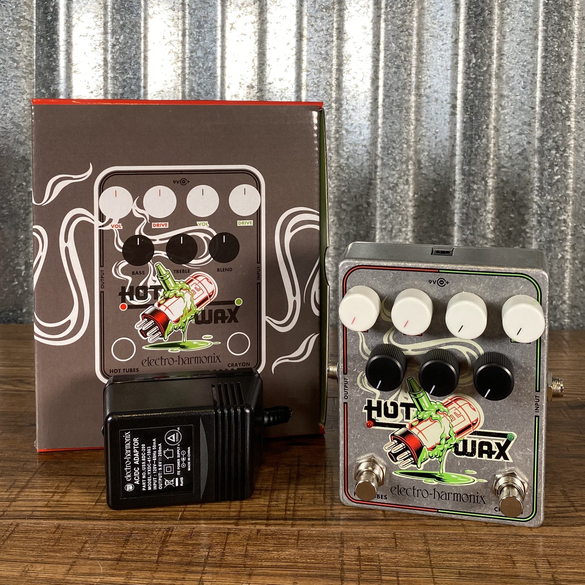 electro harmonix pedals Electro-Harmonix EHX Hot Wax Dual Overdrive Hot Tubes Crayon Guitar Ef – Specialty Traders