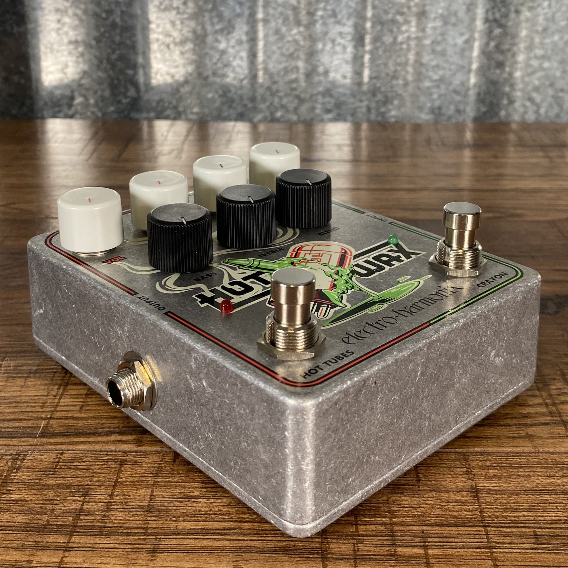 electro harmonix overdrive pedal Electro-Harmonix EHX Hot Wax Dual Overdrive Hot Tubes Crayon Guitar Ef – Specialty Traders