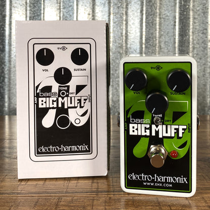 Electro-Harmonix EHX Nano Bass Big Muff Pi Distortion Effect Pedal