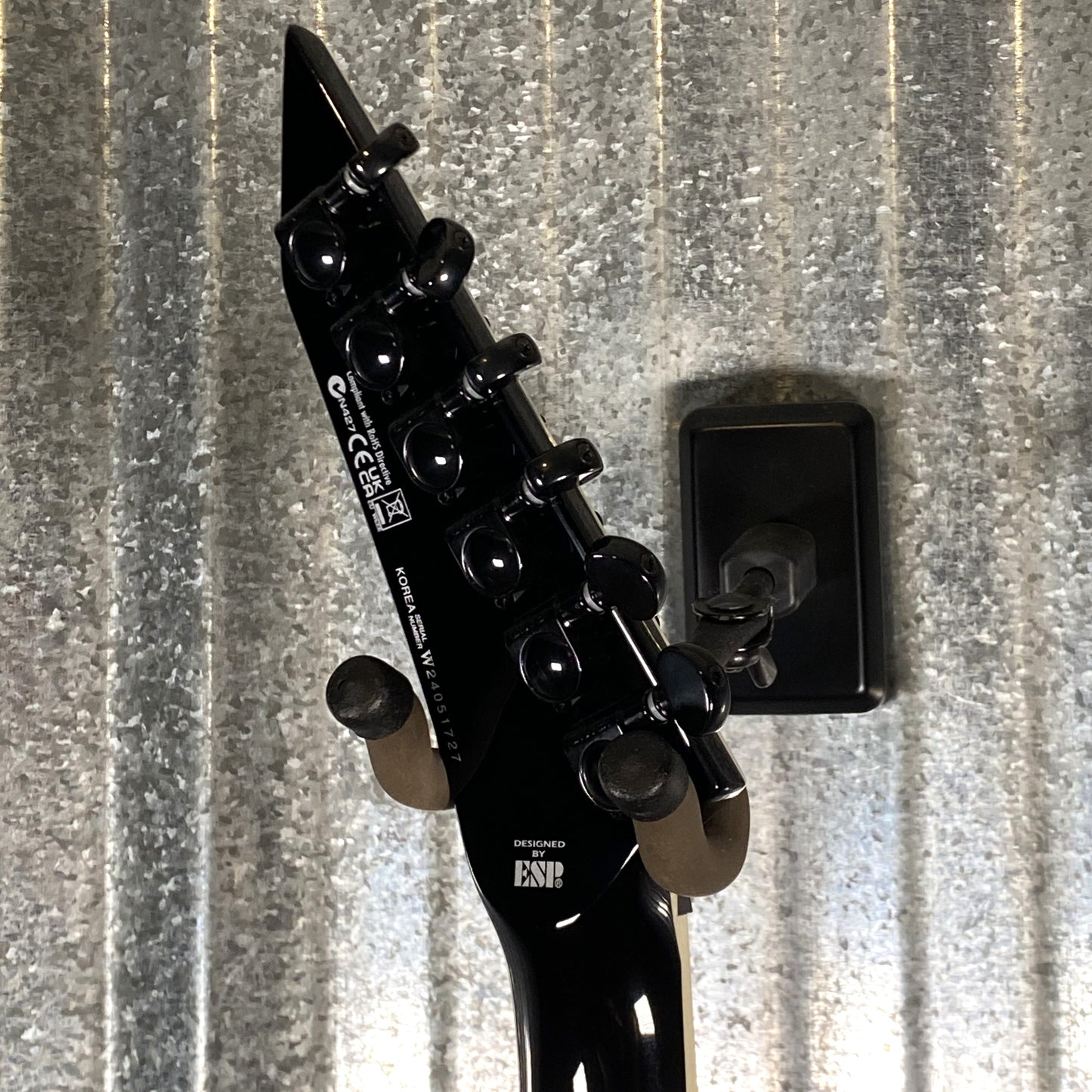 ESP LTD MH-1000 Evertune Charcoal Burst Guitar LMH1000ETFMCHB #1727 Used