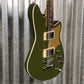 Reverend Descent RA Army Green Baritone Guitar #67705