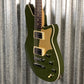 Reverend Descent RA Army Green Baritone Guitar #67705