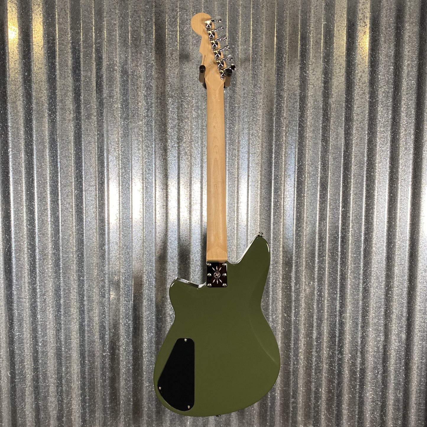 Reverend Descent RA Army Green Baritone Guitar #67705