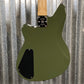 Reverend Descent RA Army Green Baritone Guitar #67705
