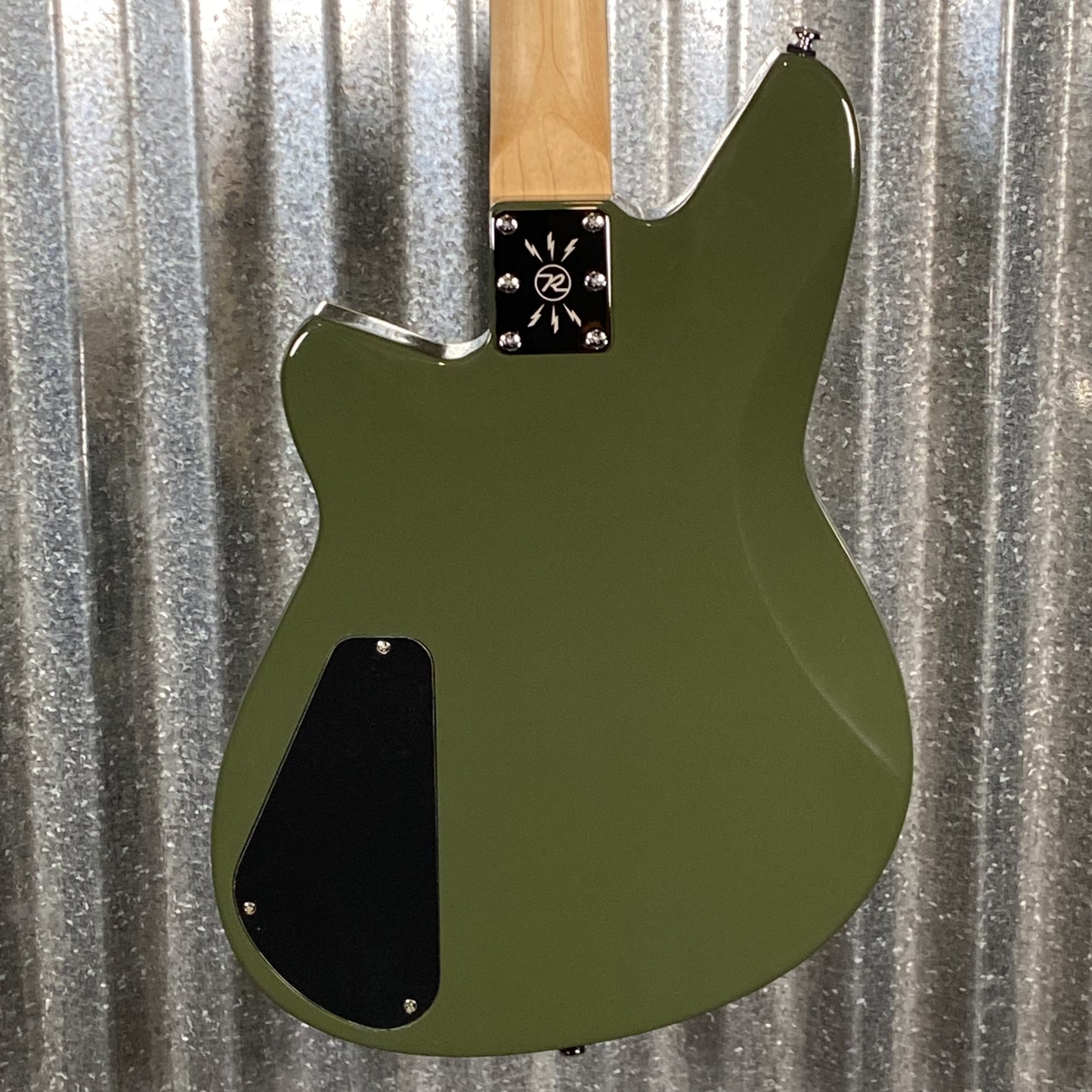 Reverend Descent RA Army Green Baritone Guitar #67705
