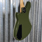 Reverend Descent RA Army Green Baritone Guitar #67705
