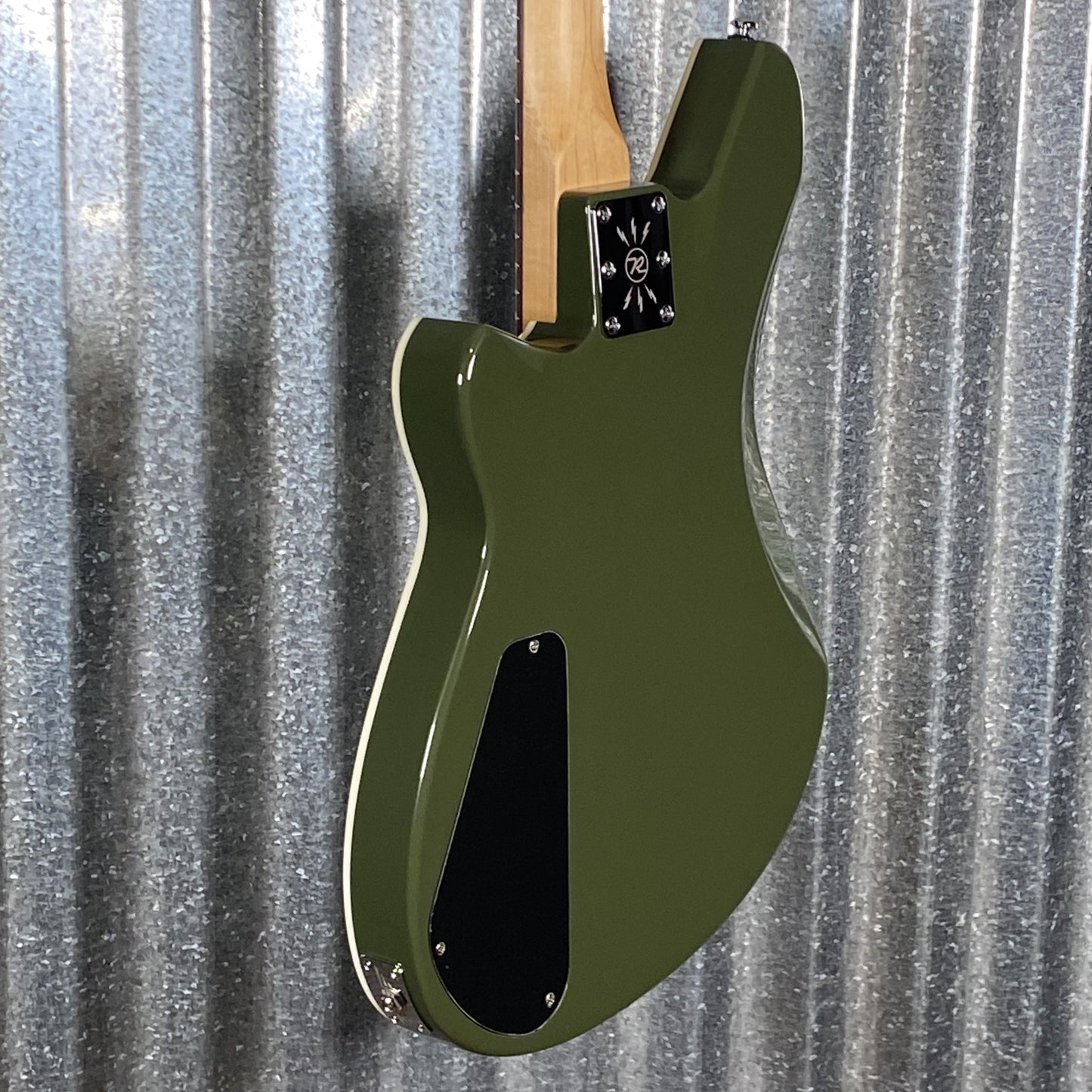 Reverend Descent RA Army Green Baritone Guitar #67705