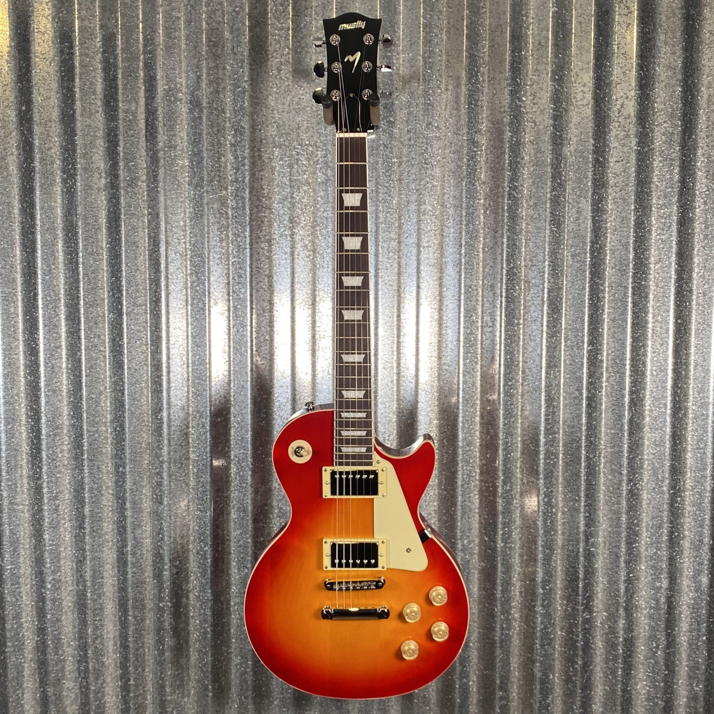 Musily MLP-1 LP Style HH Cherryburst Guitar #0604250001 Used