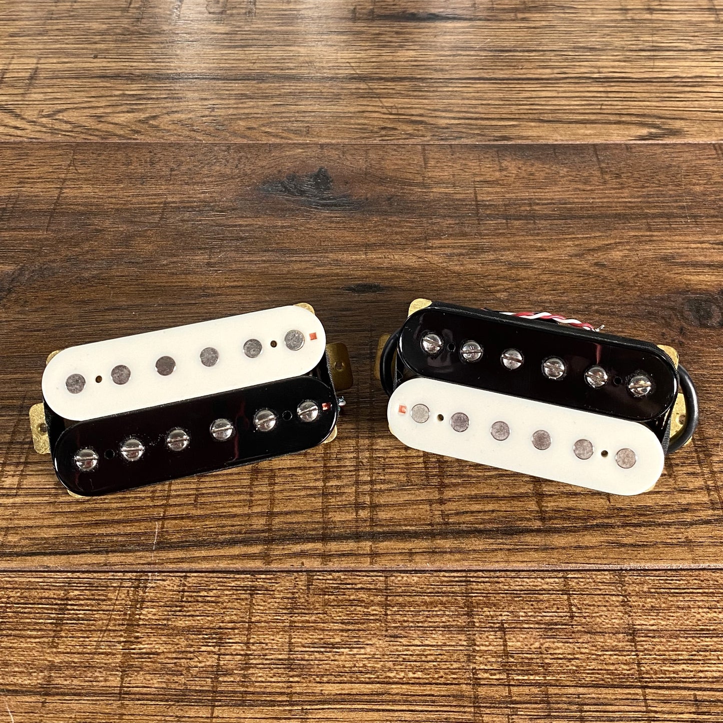 G&L USA Custom Shop Humbucker Set Neck Bridge Zebra Used