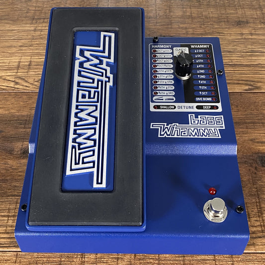 DigiTech Bass Whammy Pitch Bending Bass Guitar Effect Pedal & Power Supply