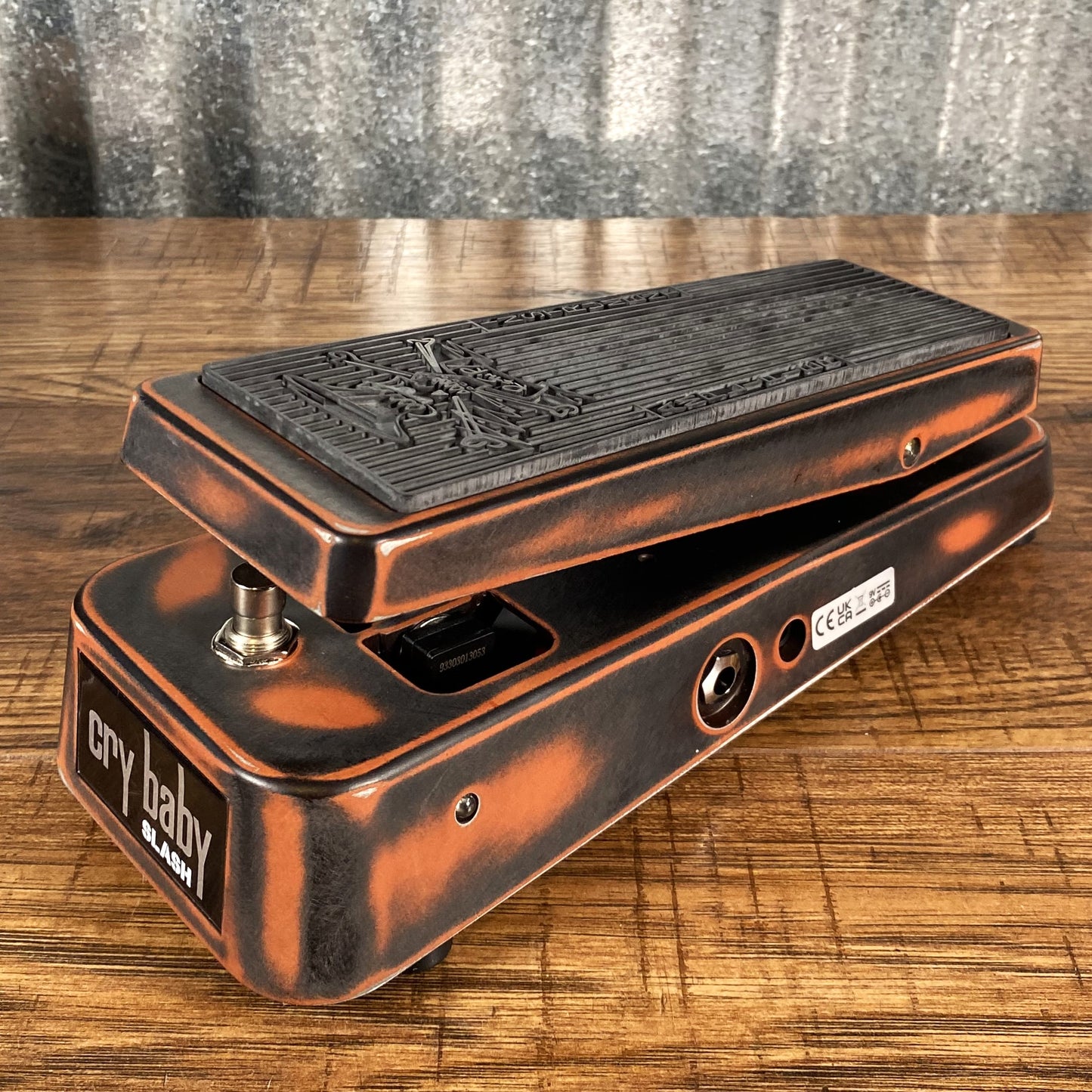 Dunlop SC95 Slash Cry Baby Classic Wah Guitar Effect Pedal Distressed Finish