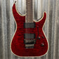 ESP LTD MH-1000 Quilt Top See-Thru Black Cherry Guitar LMH1000QMFRSTBC #0331 Used