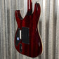 ESP LTD MH-1000 Quilt Top See-Thru Black Cherry Guitar LMH1000QMFRSTBC #0331 Used