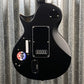 ESP LTD EC-1000 Evertune Bold Binding Black Satin Guitar LEC1000ETBBBLKS #0090 Used