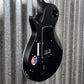 ESP LTD EC-1000 Evertune Bold Binding Black Satin Guitar LEC1000ETBBBLKS #0090 Used