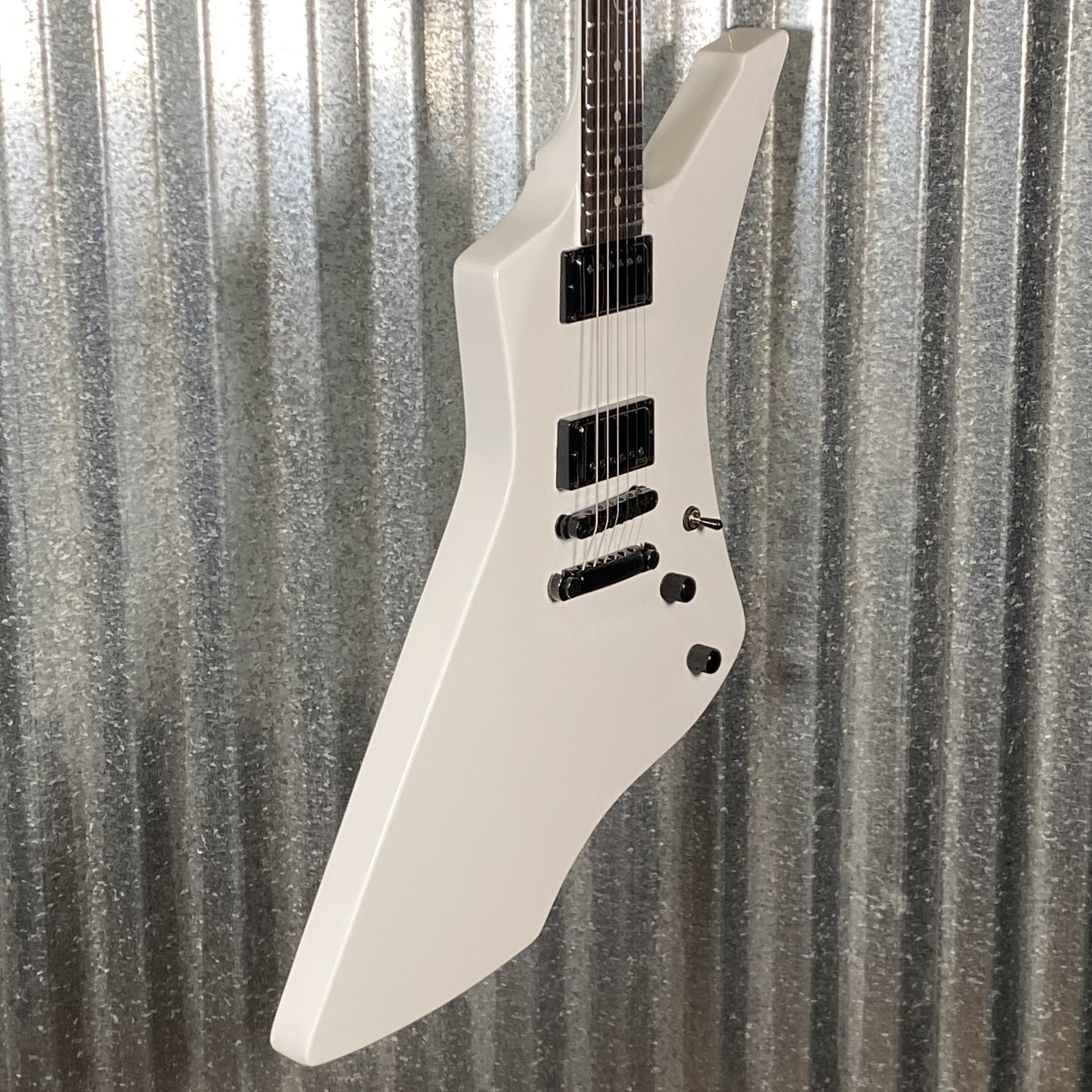 ESP LTD James Hetfield Snakebyte Snow White EMG Guitar & Case LSNAKEBYTESW #0241 Used