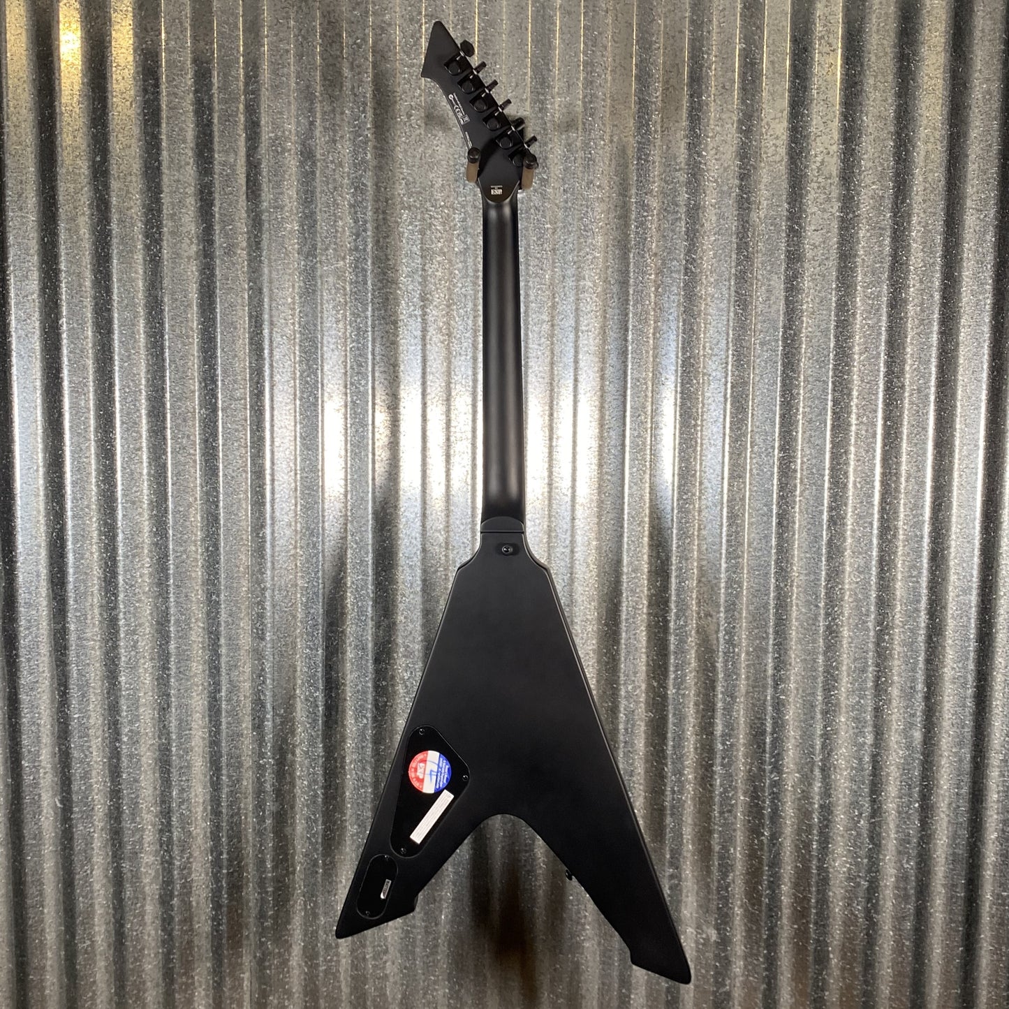 ESP LTD Vulture James Hetfield Black Satin EMG Guitar & Case #1034 Used