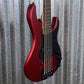 ESP LTD AP-5 Candy Apple Red Satin 5 String Bass LAP5CARS #0065 Used