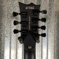 ESP LTD EC-257 Black Satin 7 String Guitar EC257BLKS #0501 Used